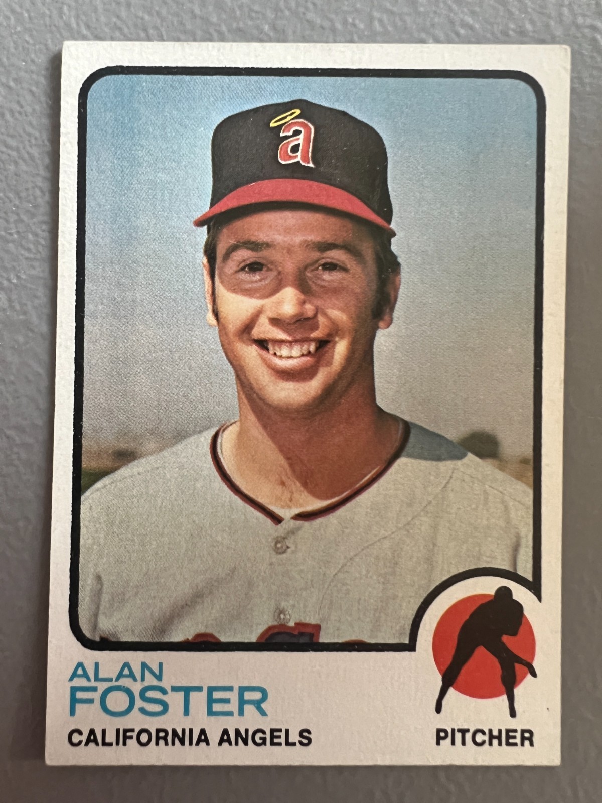 QTY: 1973 Topps Baseball – Alan Foster ( California Angels ) #543 – NM