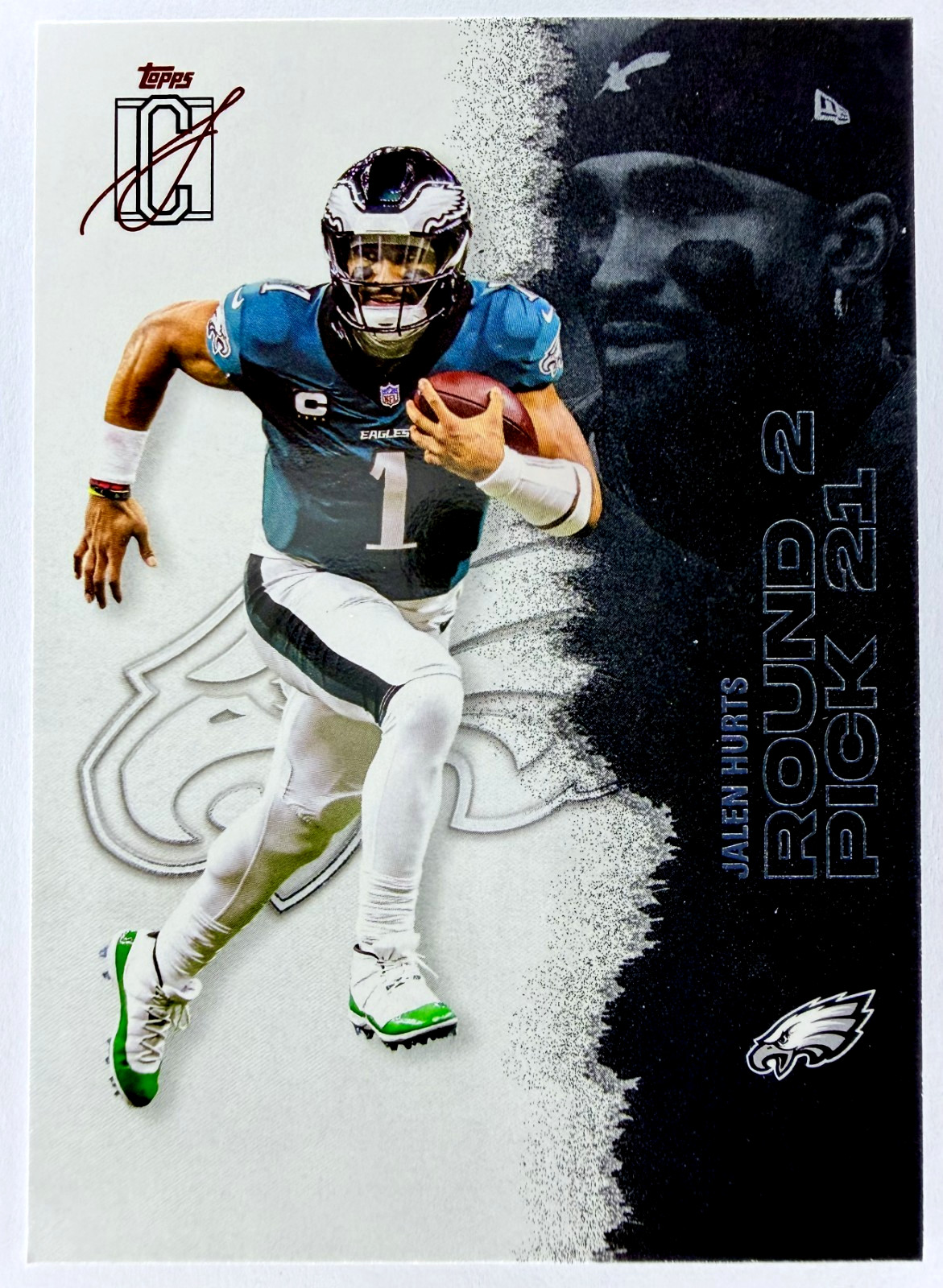 2025 Topps Signature Class JALEN HURTS #42 Base – Philadelphia Eagles