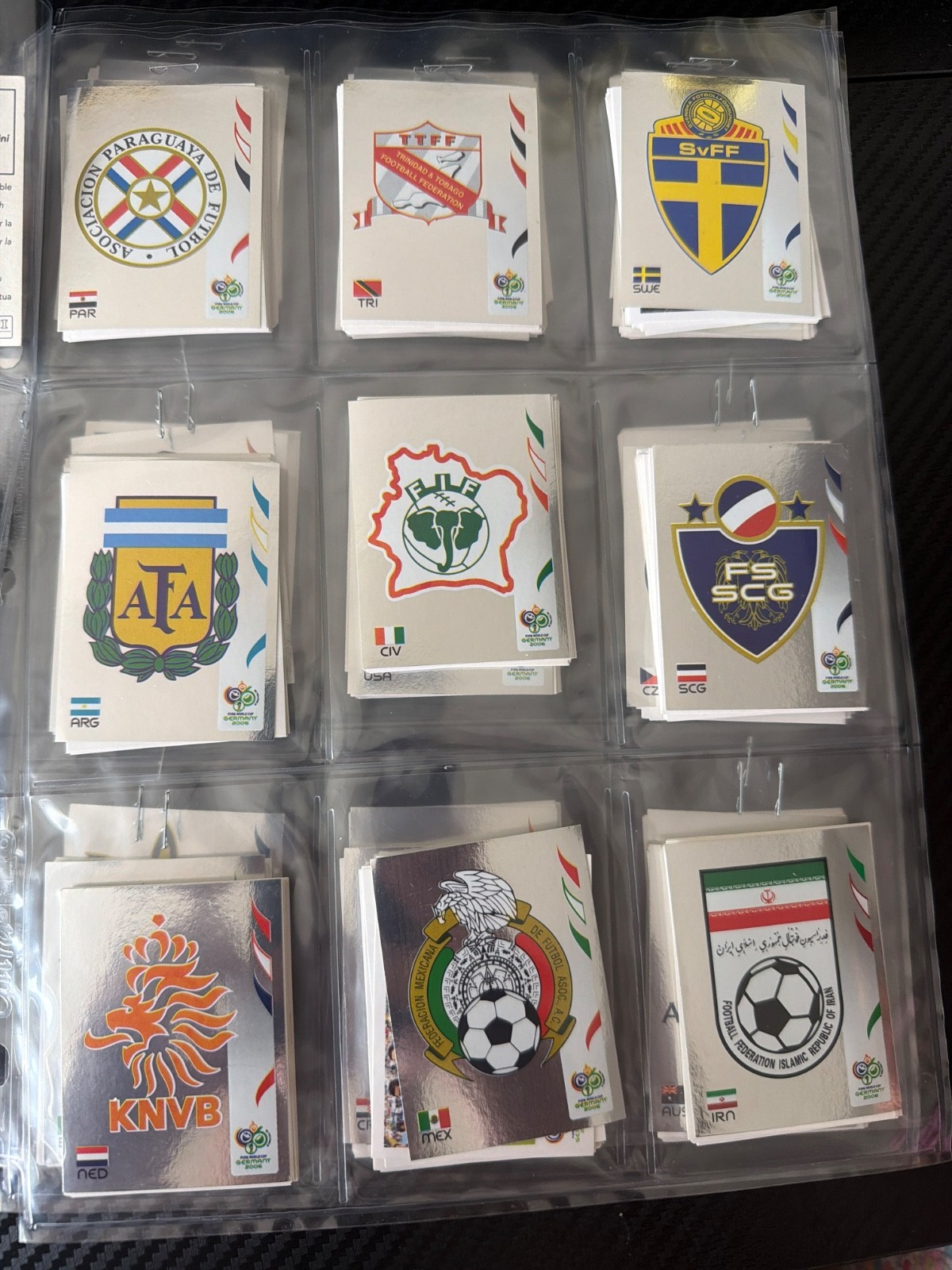 Panini FIFA World Cup Germany 2006 Official Licensed Sticker FULL SET W/596