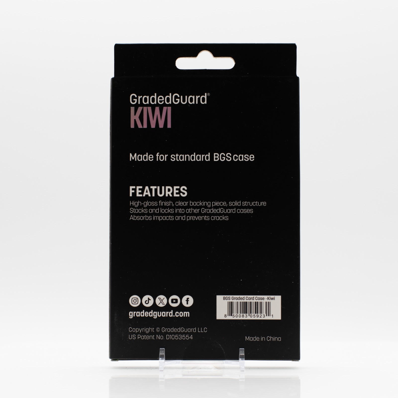 GradedGuard BGS Graded Card Case Guard Protector KIWI BGS Limited Edition
