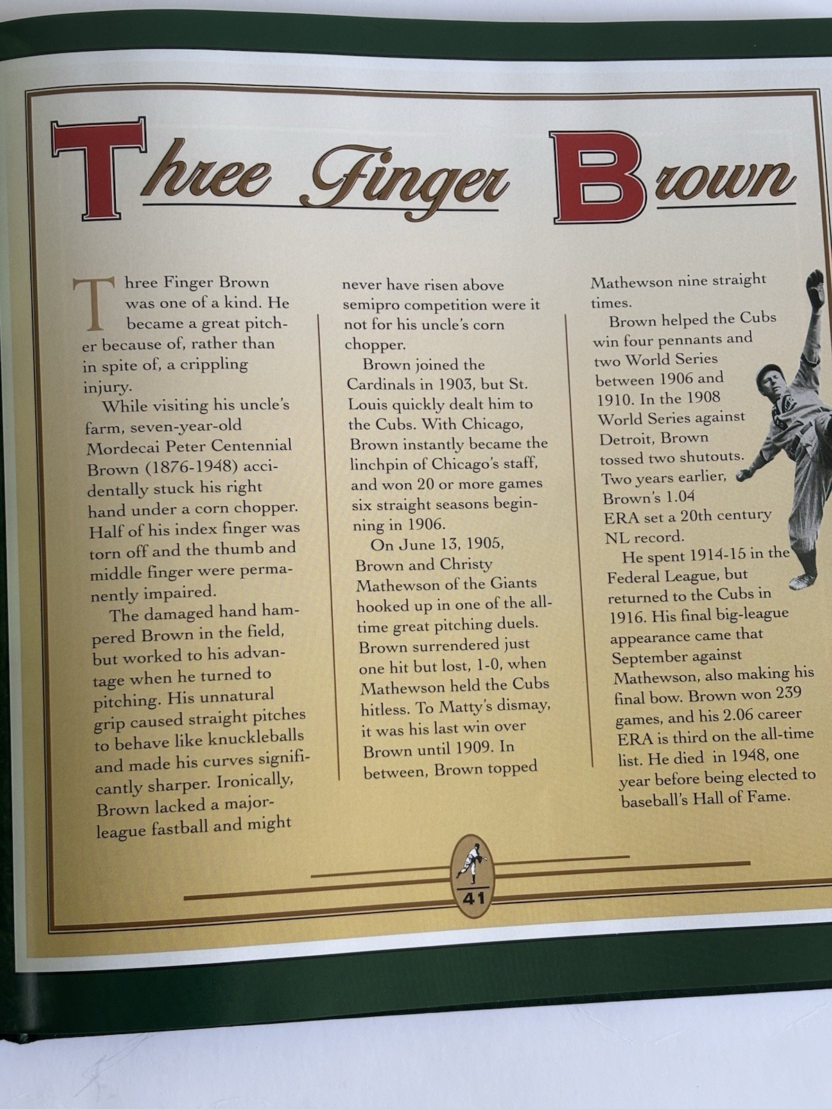 Baseball Legends of All Time Hardcover Book – Copyright 1994