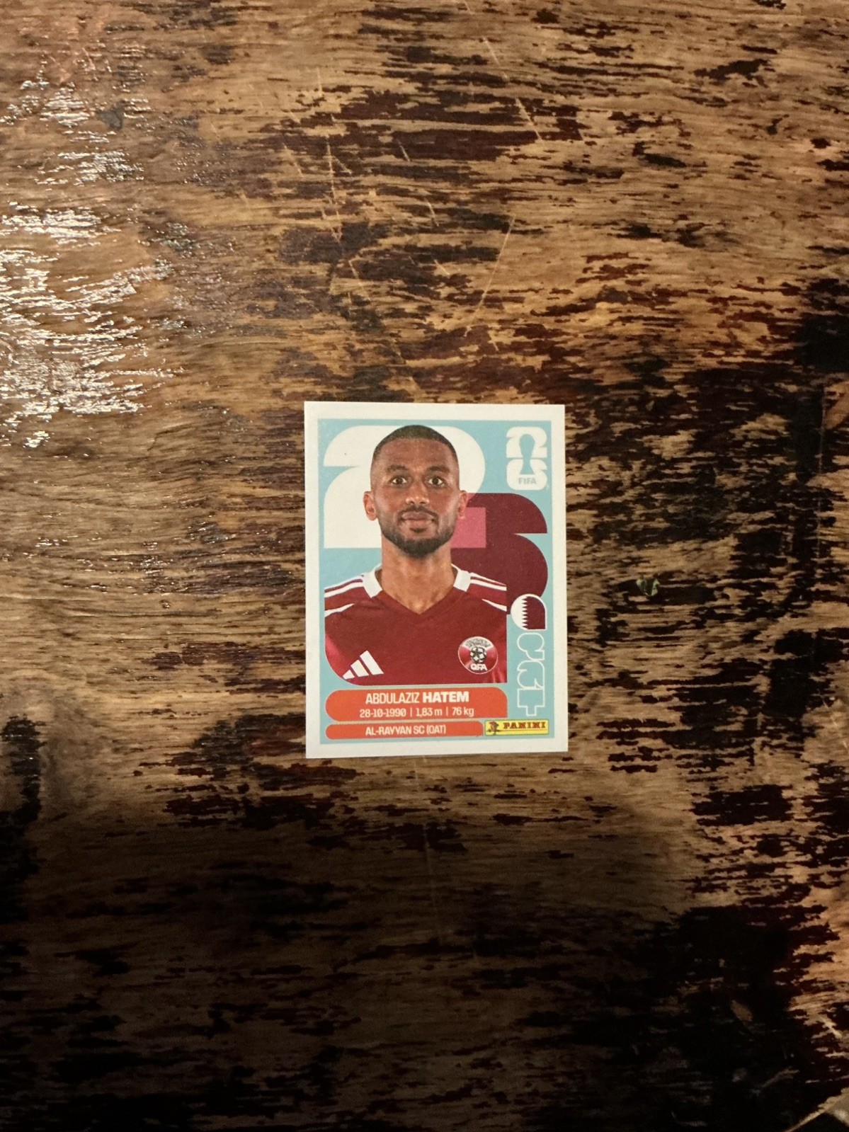 World Cup 2026 Panini Stickers Abdulaziz Hatem Qatar #15