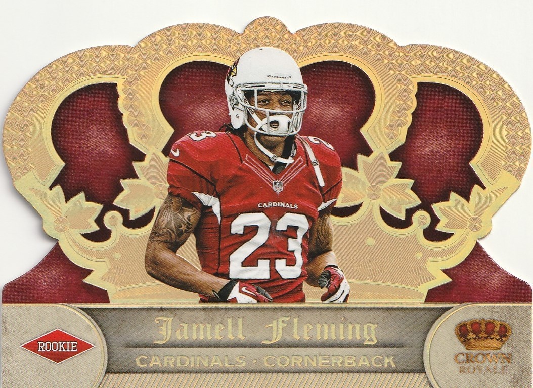 2012 Crown Royale Gold Holofoil #192 Jamell Fleming/99