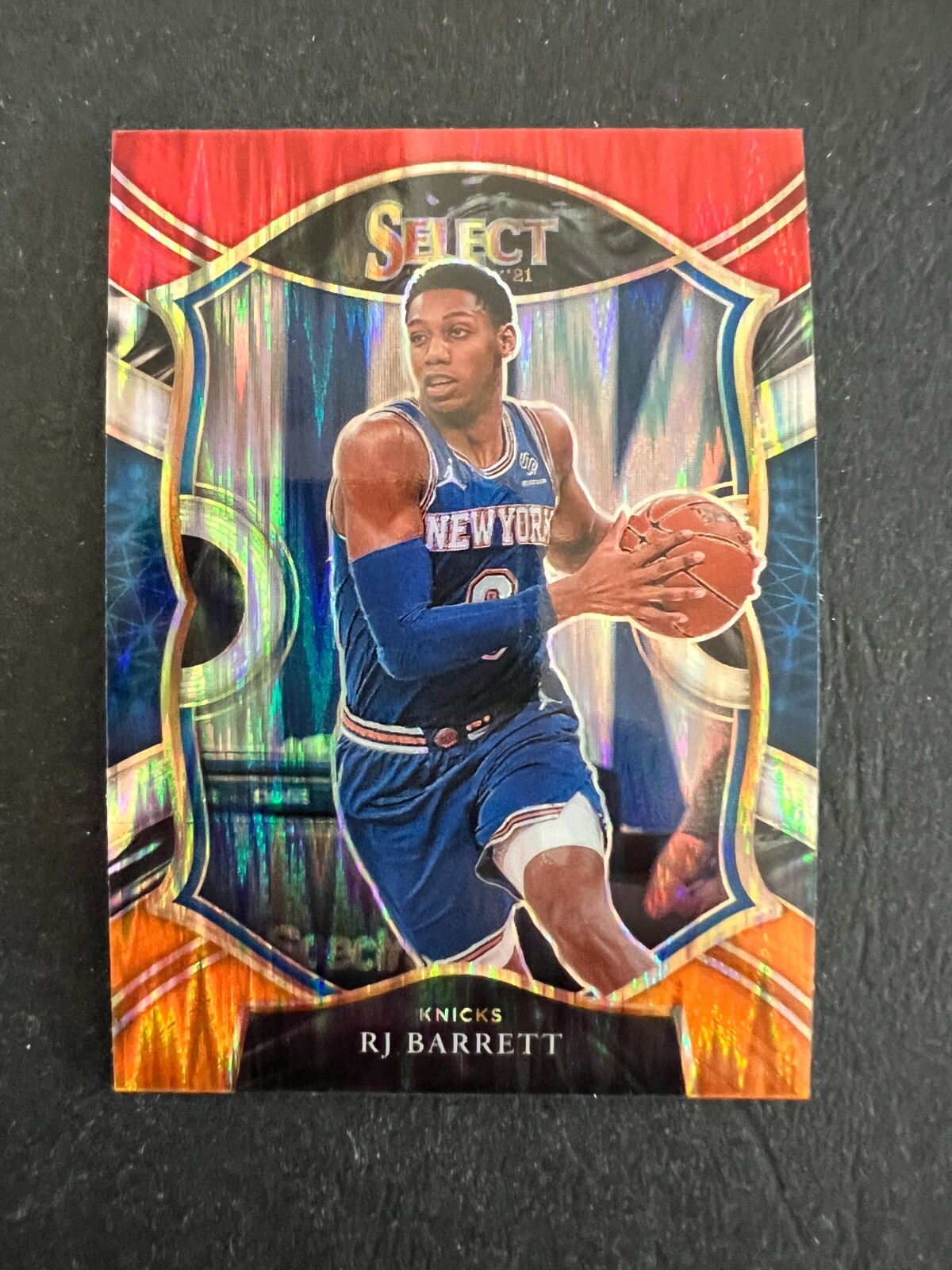 2020-21 Select Red White Orange Flash Prizm RJ Barrett #40