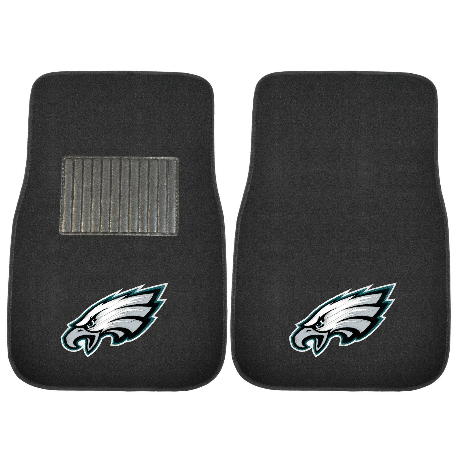 4PC NFL Philadelphia Eagles Car Truck Black All Weather Carpet Floor Mats Set