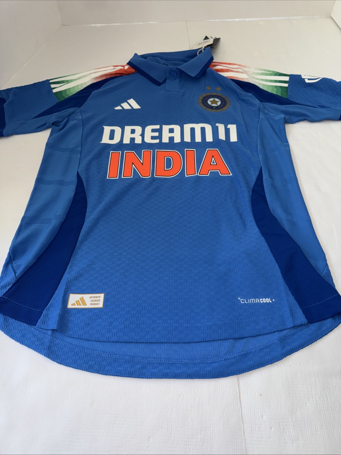 Men’s Adidas India Soccer Jersey Slim Fit Size: Small KC3746 NWT