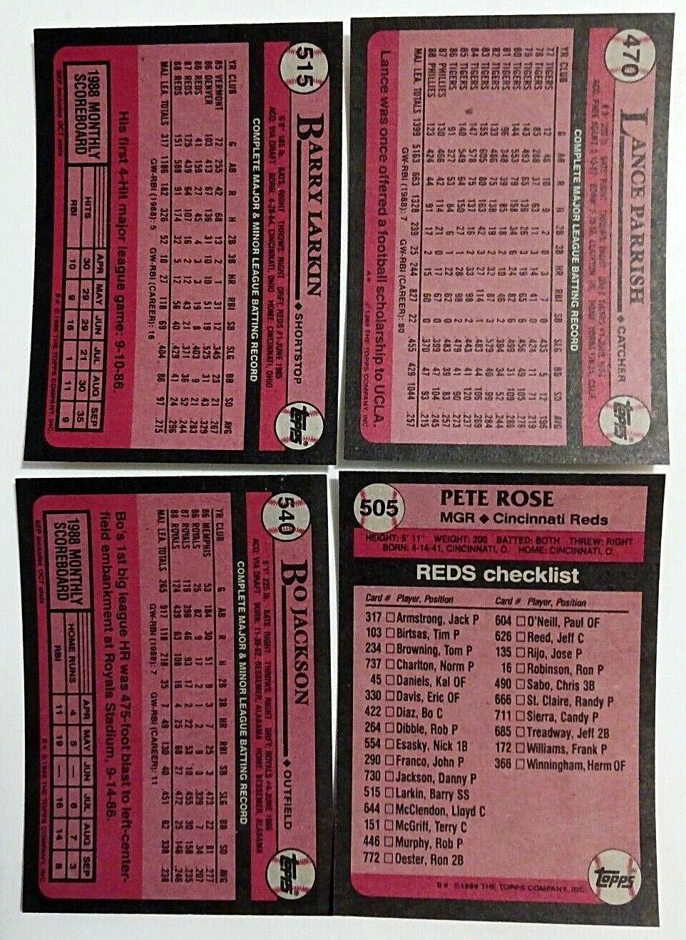 1989 Topps Baseball, #401-600, You Pick, COMPLETE YOUR SET!!