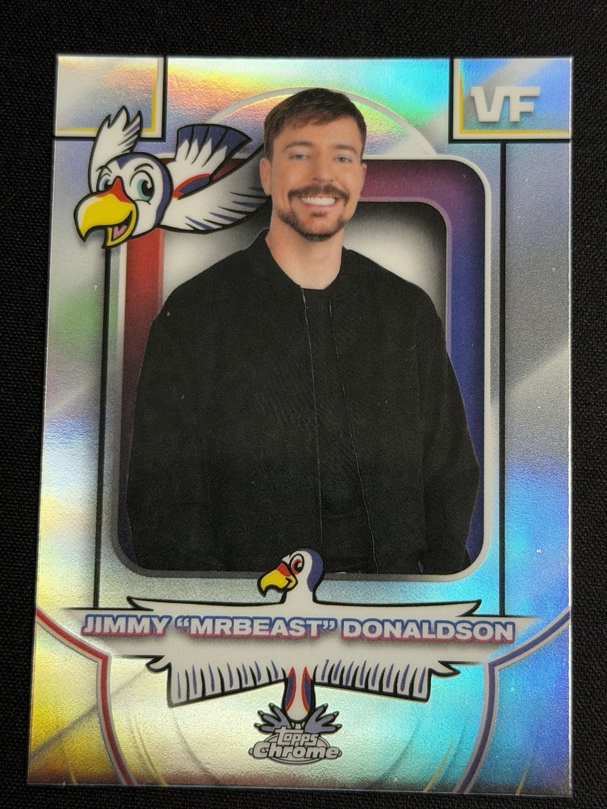 2026 Topps Chrome VeeFriends Jimmy MrBeast Donaldson CC-MB Creator Card Insert