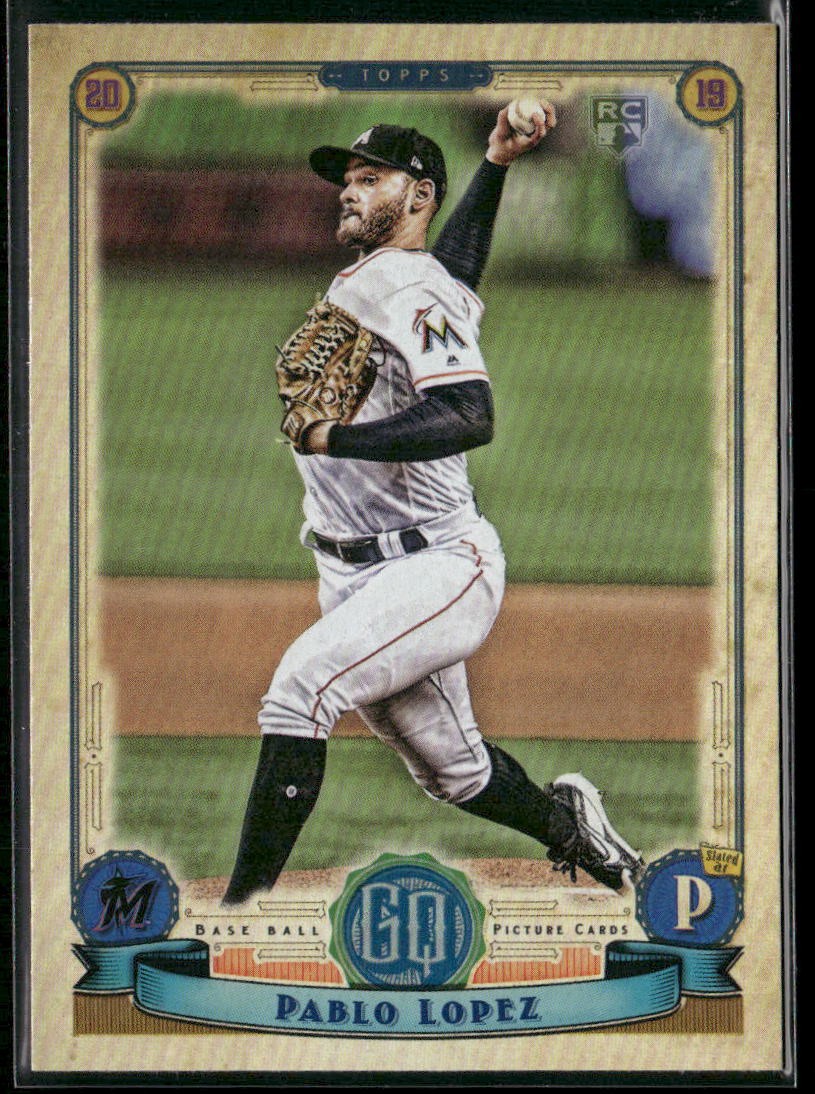 2019 Topps Gypsy Queen #290 Pablo Lopez, Miami Marlins