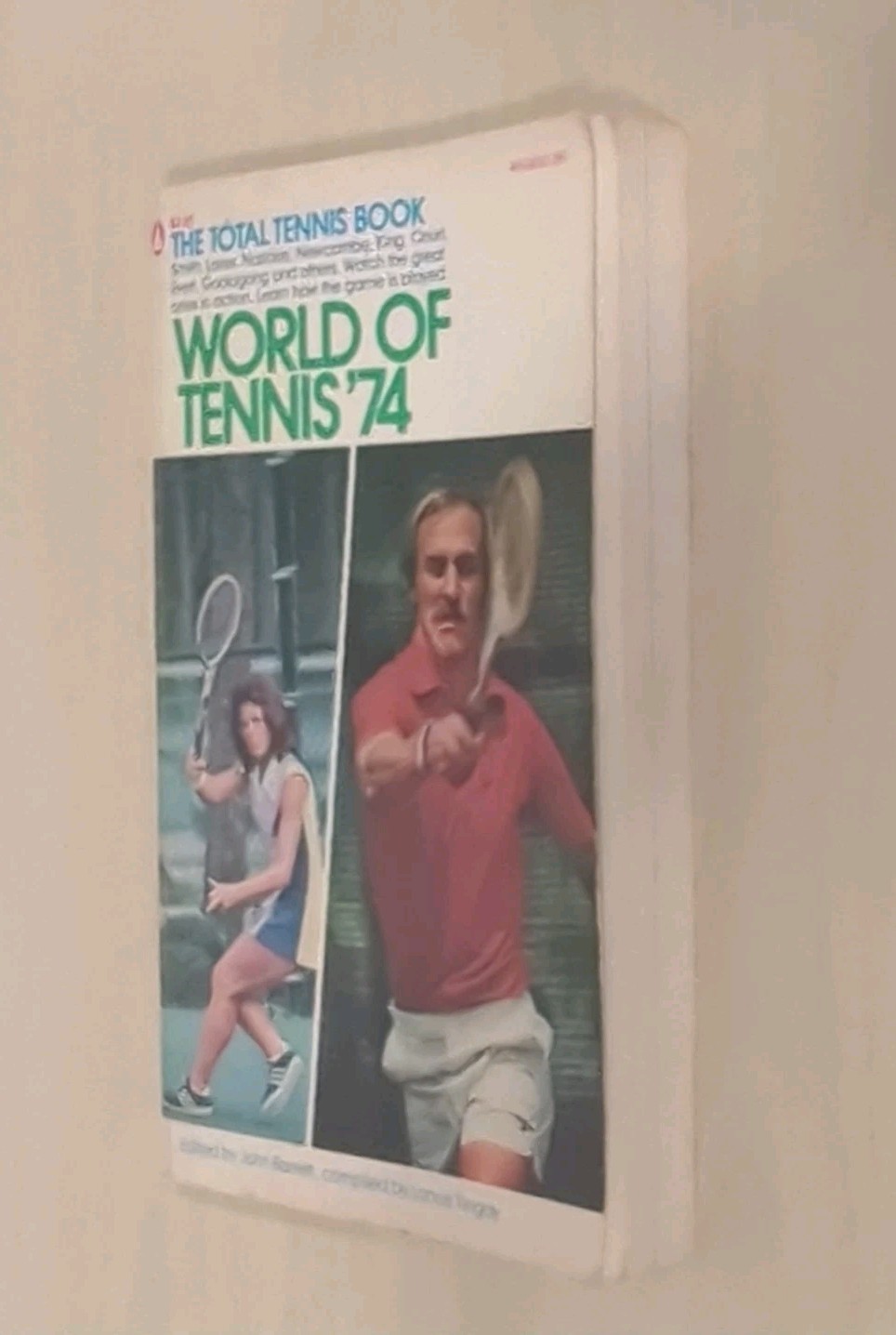 Vtg World Of Tennis ’74: The Total Tennis Book