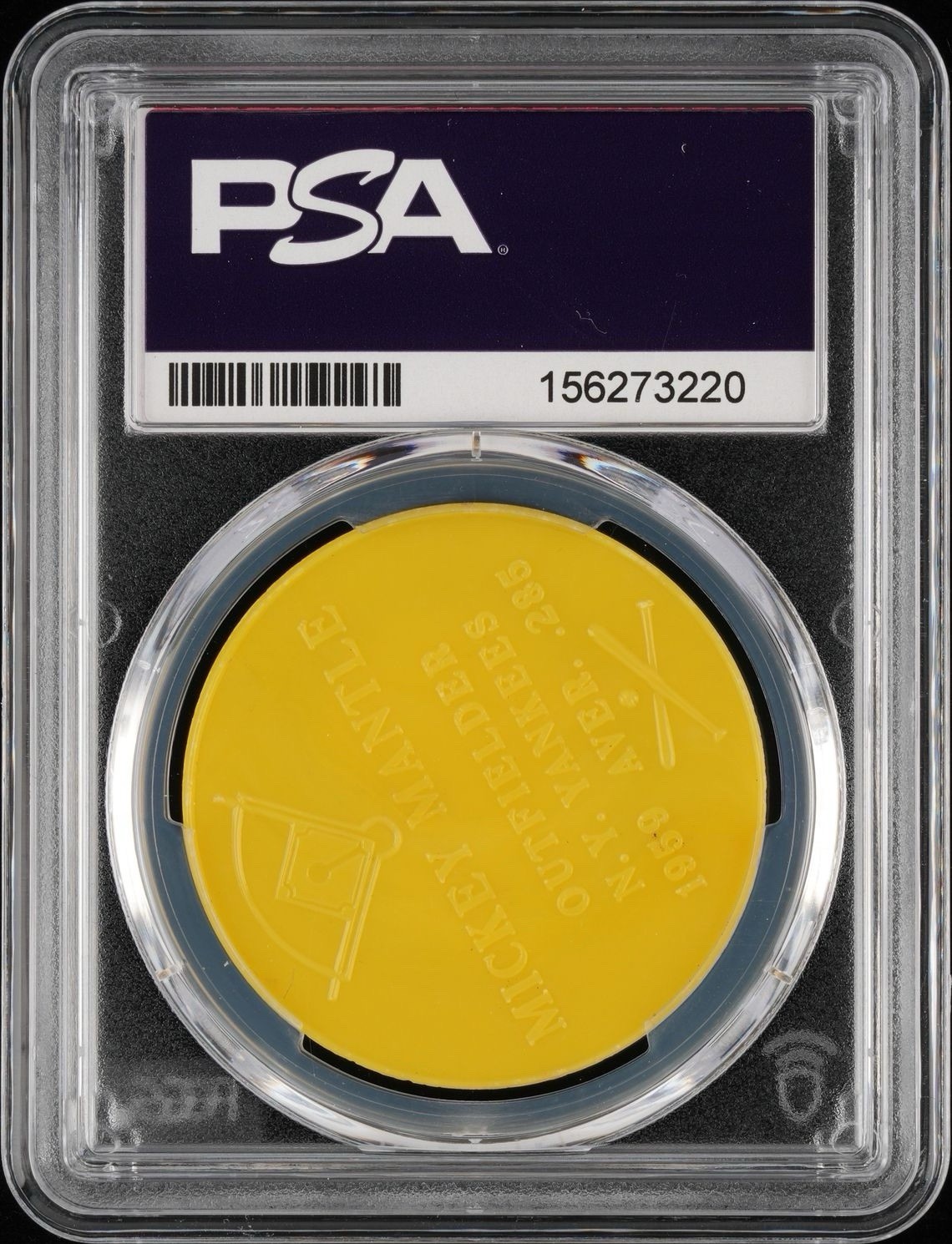 1960 Armour Coins Mickey Mantle (Yellow ) – PSA 8