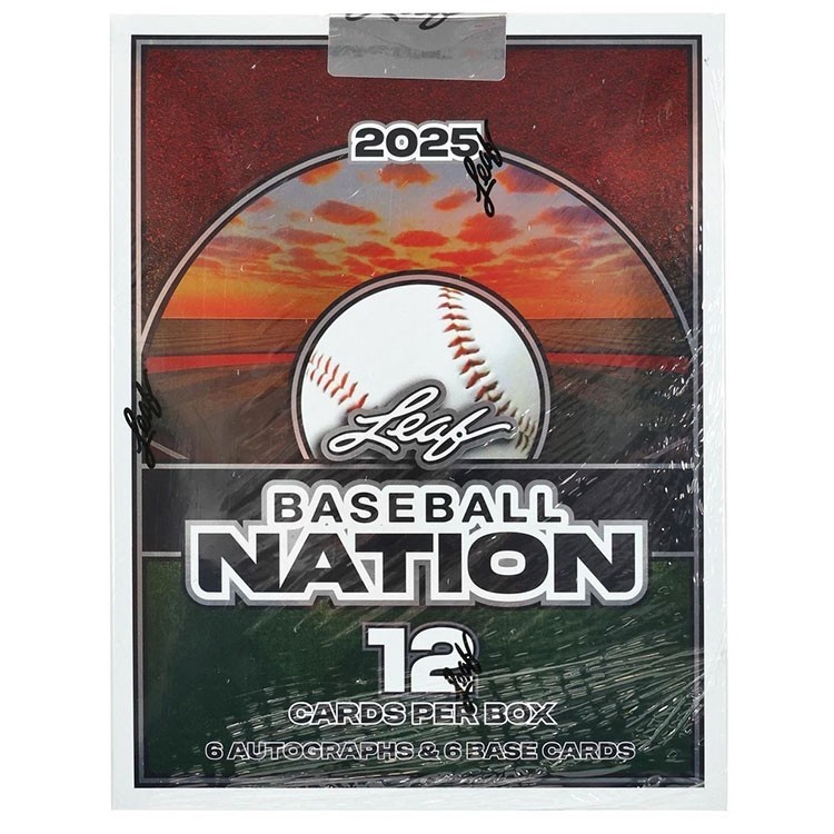 2025 Leaf Baseball Nation Factory Sealed Hobby Box