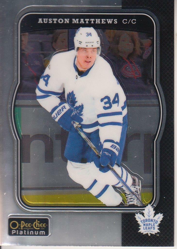 2017-18 O-Pee-Chee Platinum Retro #R1 Auston Matthews Leafs