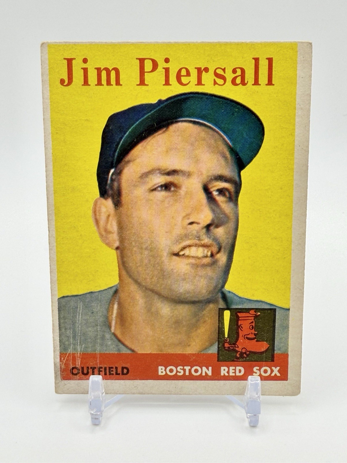 1958 Topps Jim Piersall #280 Boston Red Sox
