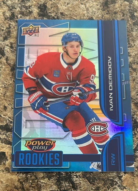 2025-26 Upper Deck Extended Series Power Play Rookies Ivan Demidov #PY-18 RC