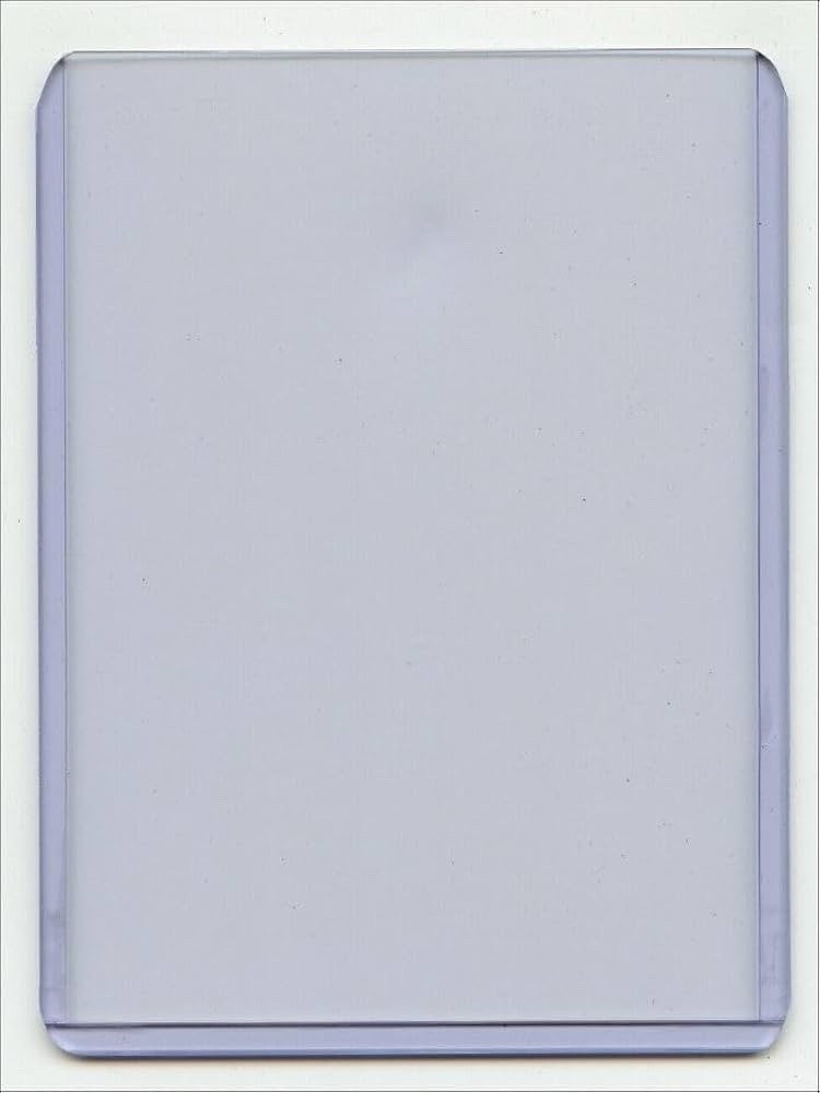 3″x4″ Standard Top Loader + Penny Sleeve! – Clear