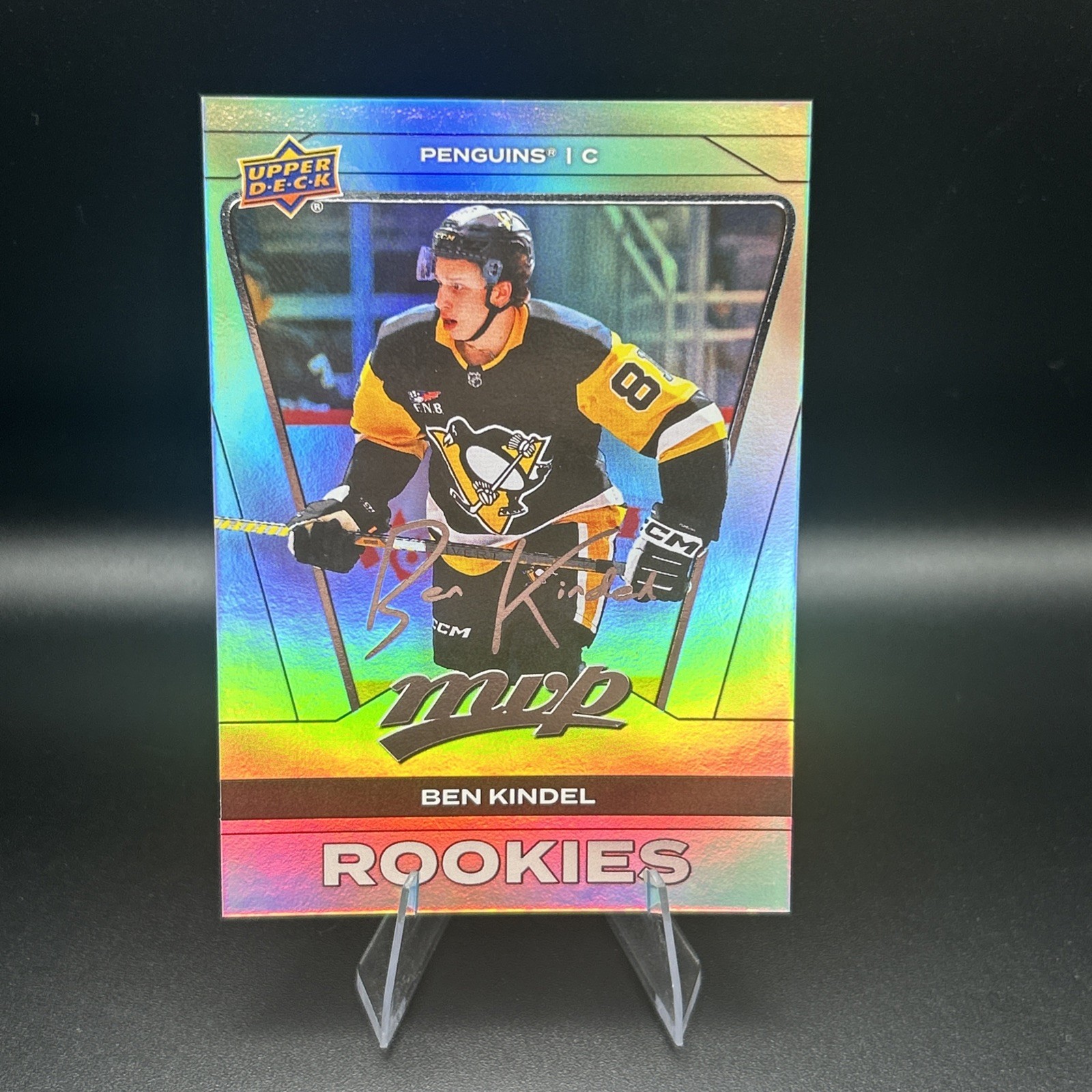 Ben Kindel 2025-26 Upper Deck MVP Silver Edition Silver Script RC