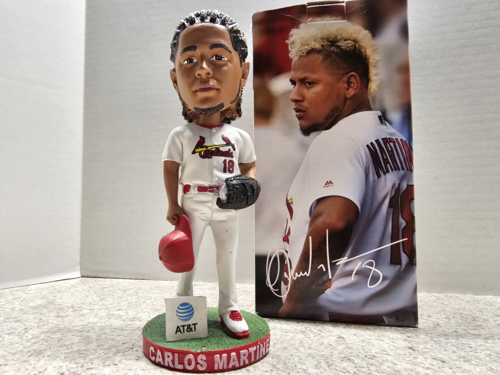 Carlos Martinez St Louis Cardinals MLB 2018 SGA Bobblehead Mystery Hair READ