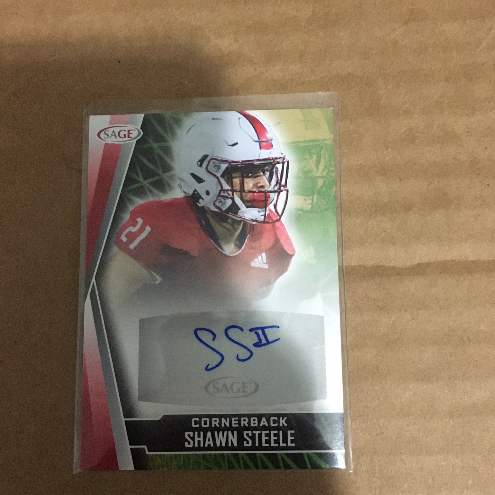 2022 Sage Collectibles Shawn Steele RC Auto A-SS2 South Alabama