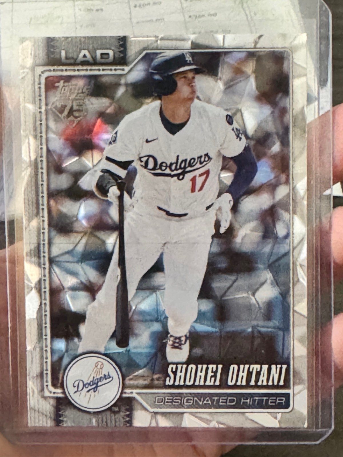 2026 Topps 75 Shohei Ohtani Series One 200 Silver Refractor