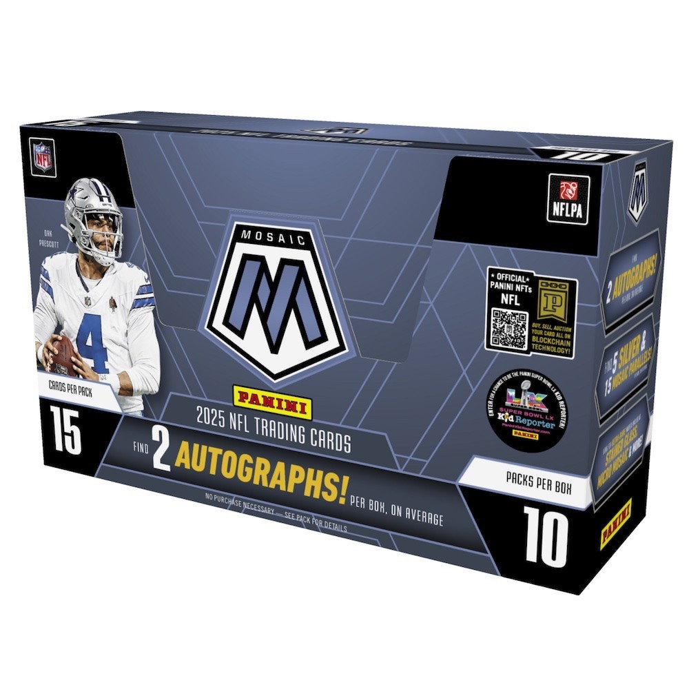 2025 Panini Mosaic NFL Football Singles – NFL Rookies – Pick Your Cards!