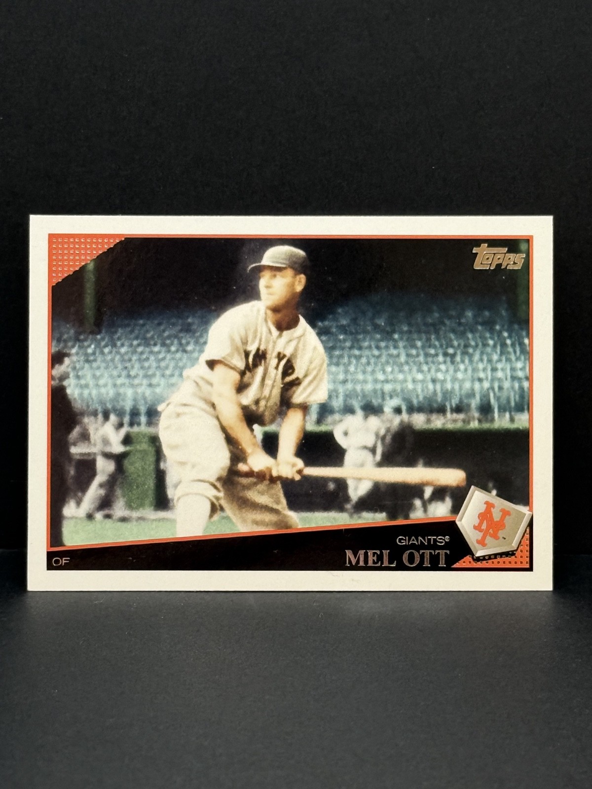 2009 Topps – SP Legend Variation Mel Ott #240