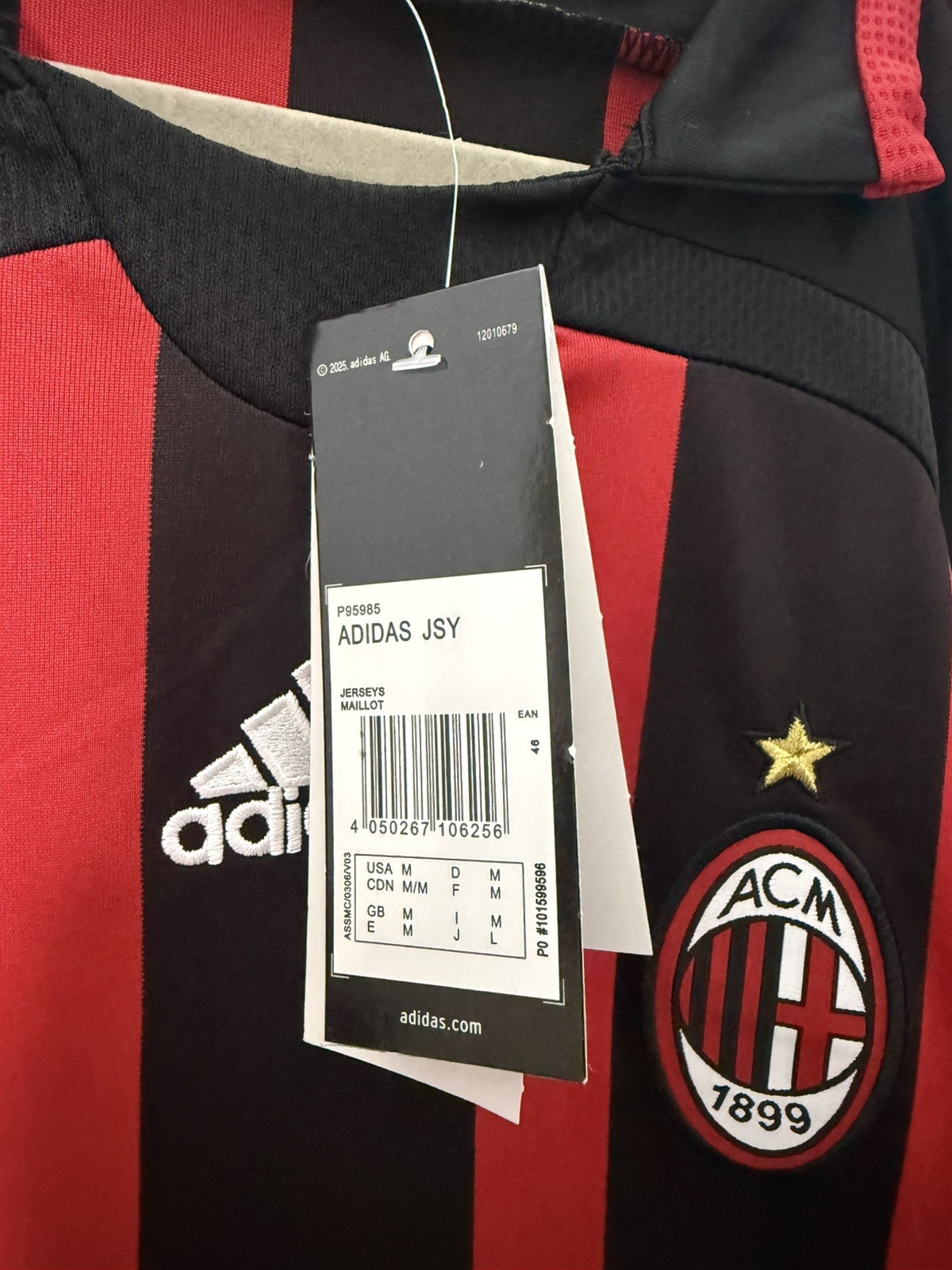 Kaka AC Milan 2006/2007 Retro Jersey Size Medium