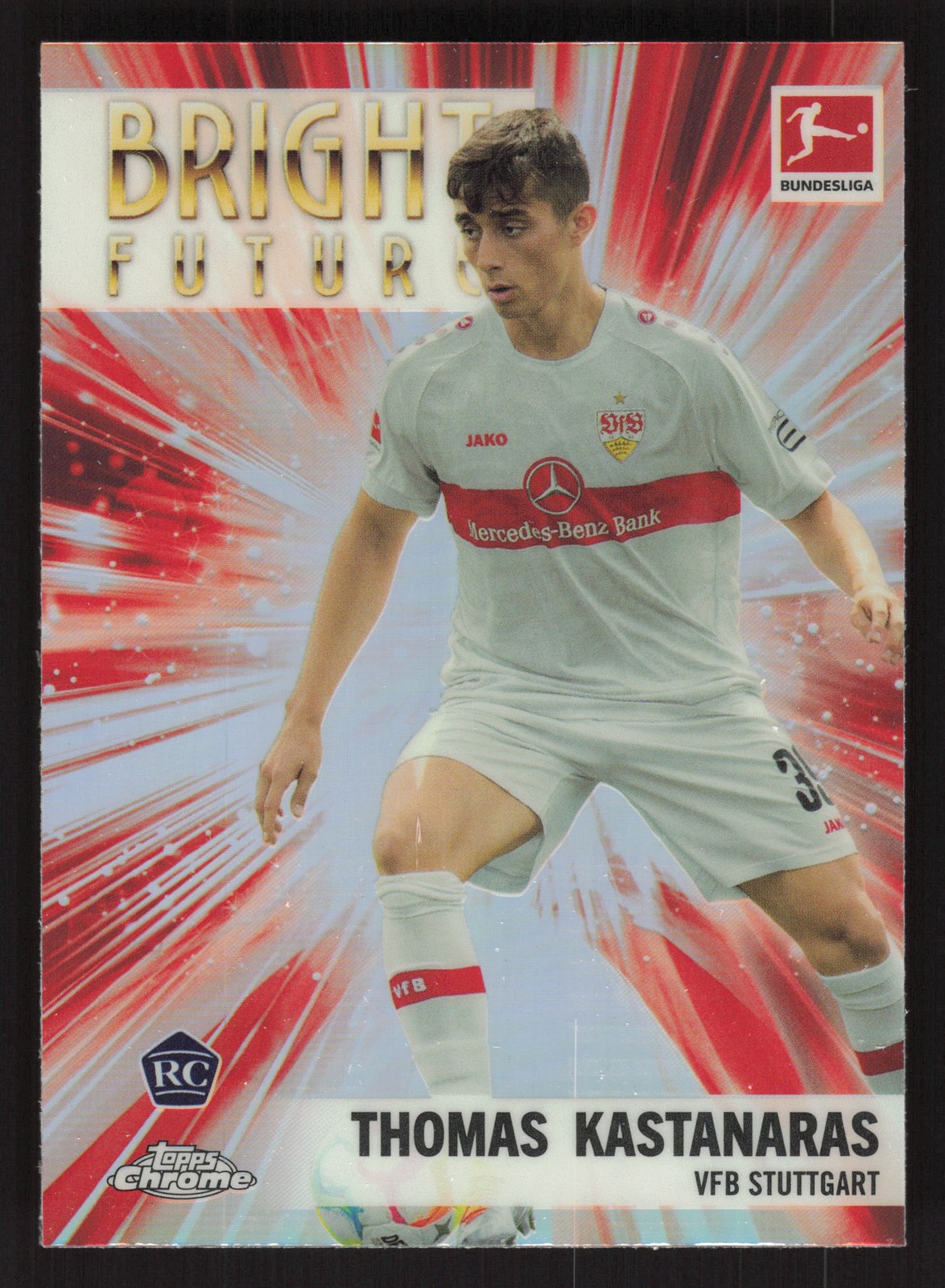2022-23 Topps Chrome Bundesliga #BF-TK Thomas Kastanaras Bright Future