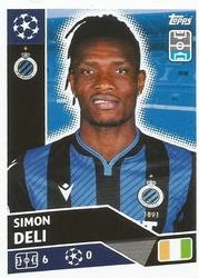 Simon Deli 2020-21 Topps UEFA Sticker Collection – #BRU 5 – Club Brugge KV