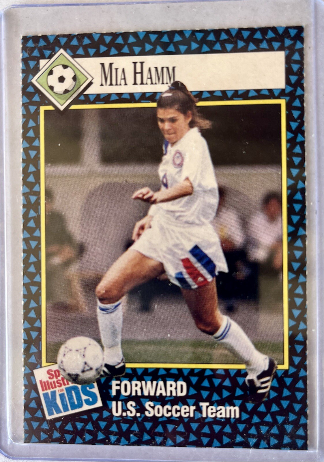 1992 Sports Illustrated for Kids Mia Hamm #71 RC Rookie Card USA Soccer