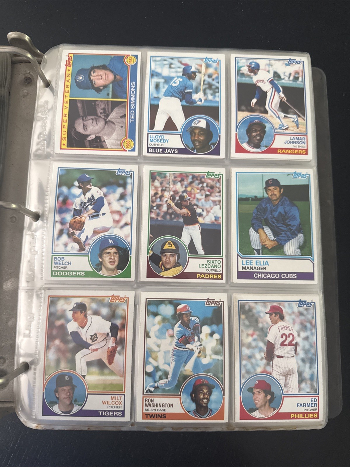 1983 Topps Baseball Cards 397-594 +Rookies -You Pick- MLB Trading Card