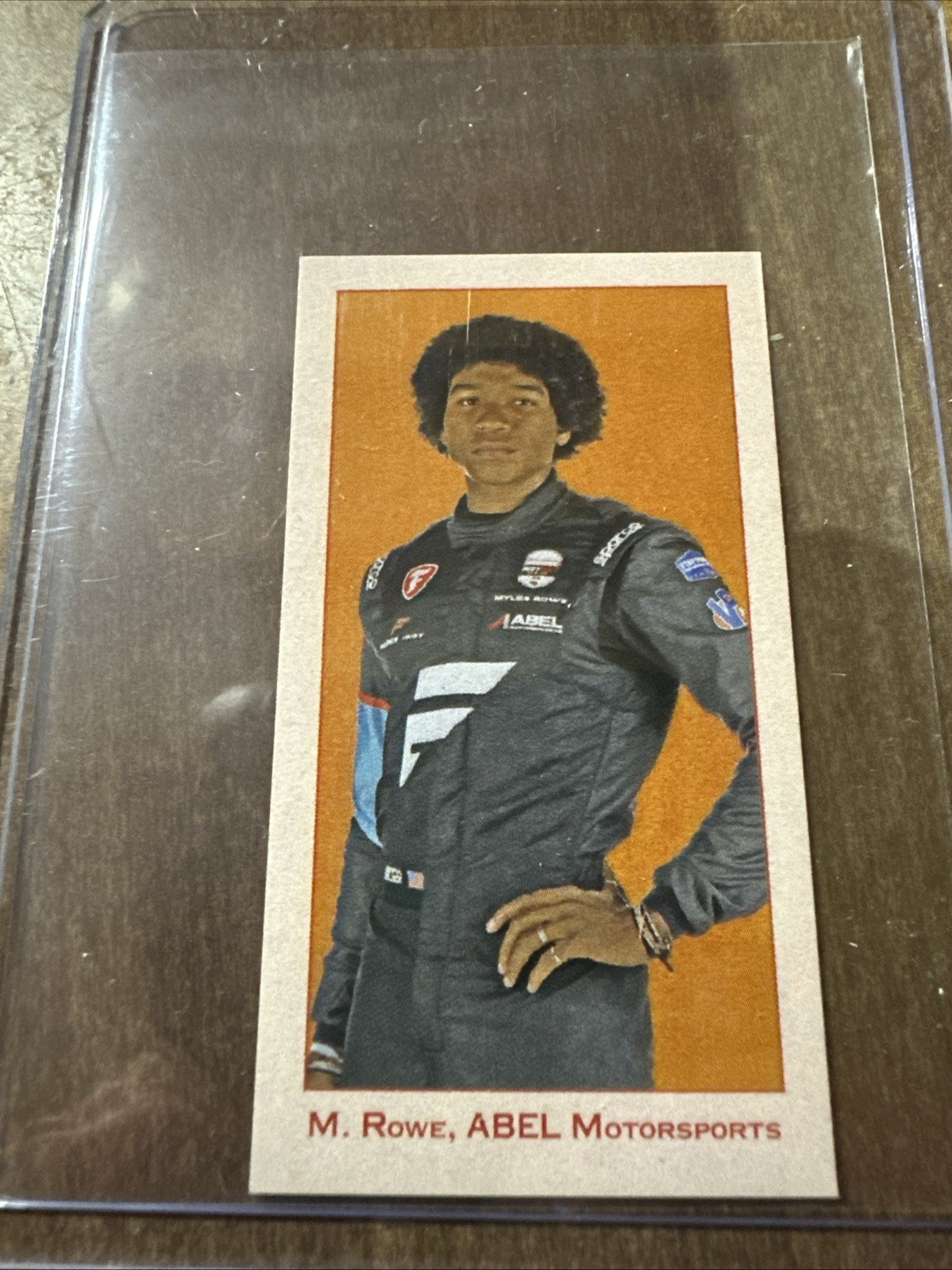 Myles Rowe 2026 Parkside IndyCar Americana Mini Insert Short Print Card