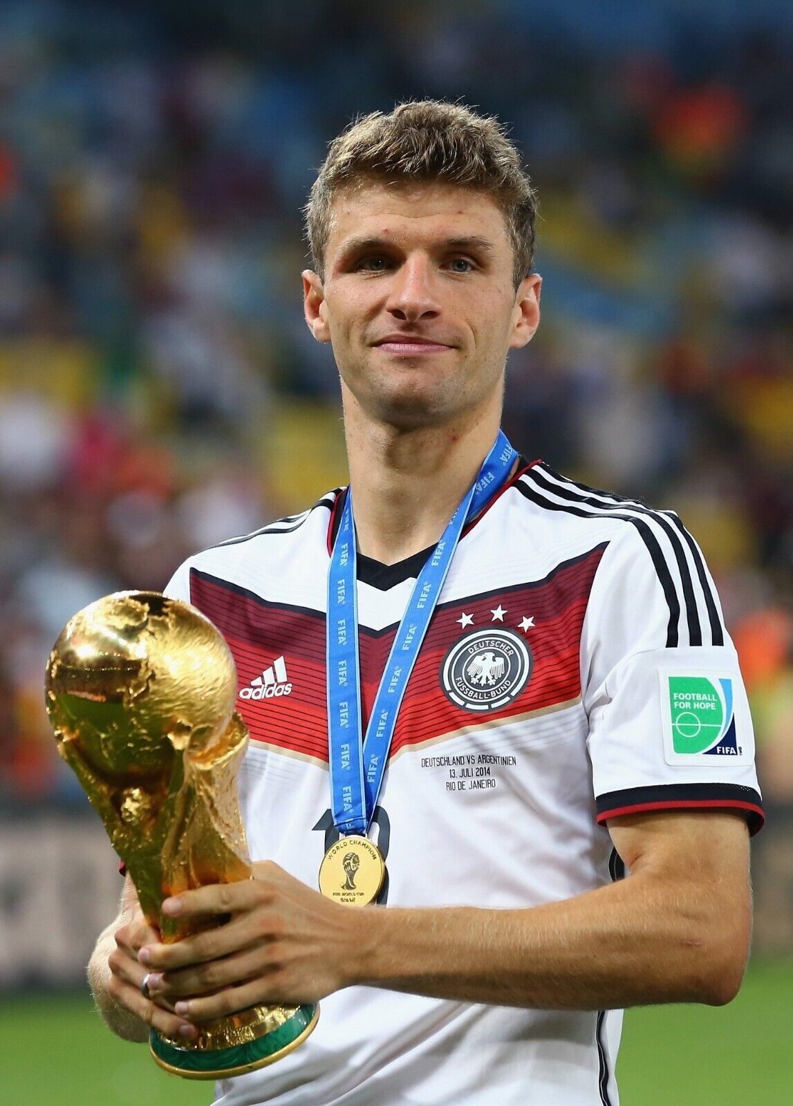 WINNER MEN’S GERMANY 2014/2015 THOMAS MULLER SOCCER FOOTBALL SHIRT JERSEY SIZE M