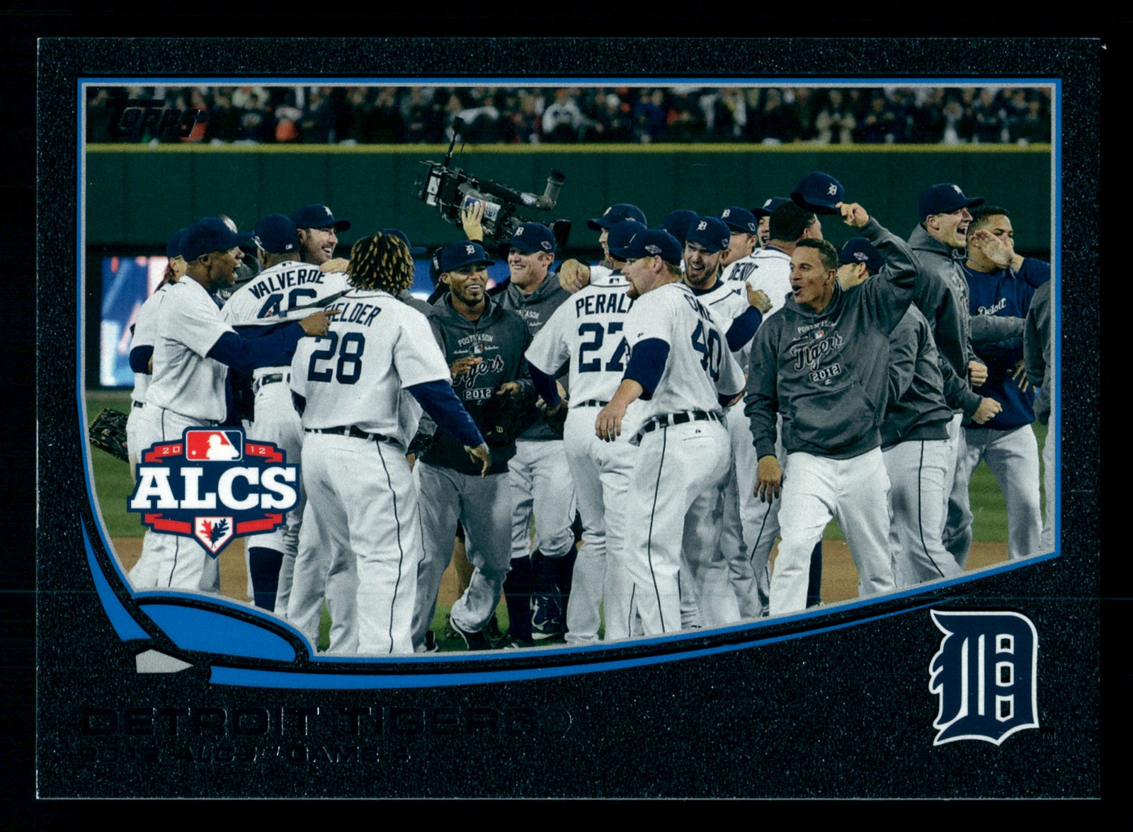 Prince Fielder ALCS Detroit Tigers 2013 Topps Black #179 SN /62