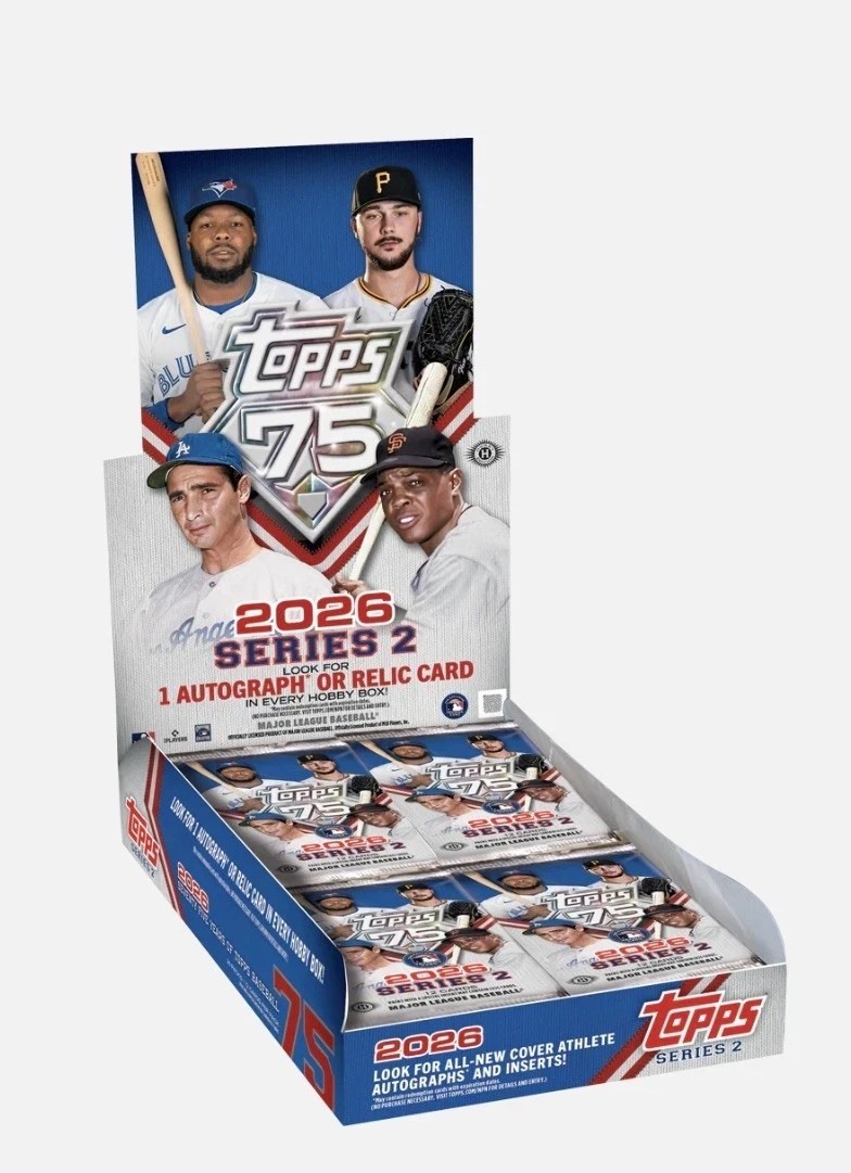 2026 Topps Series 2 Baseball MLB Factory Sealed Hobby Box
