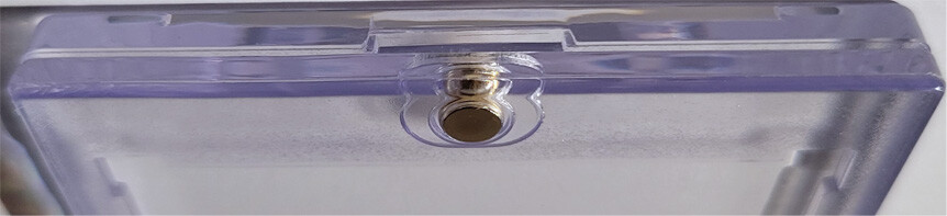 25 Pro Safe 75pt Premium Magnetic UV Thick Sports Card Holder Ultra Storage Case