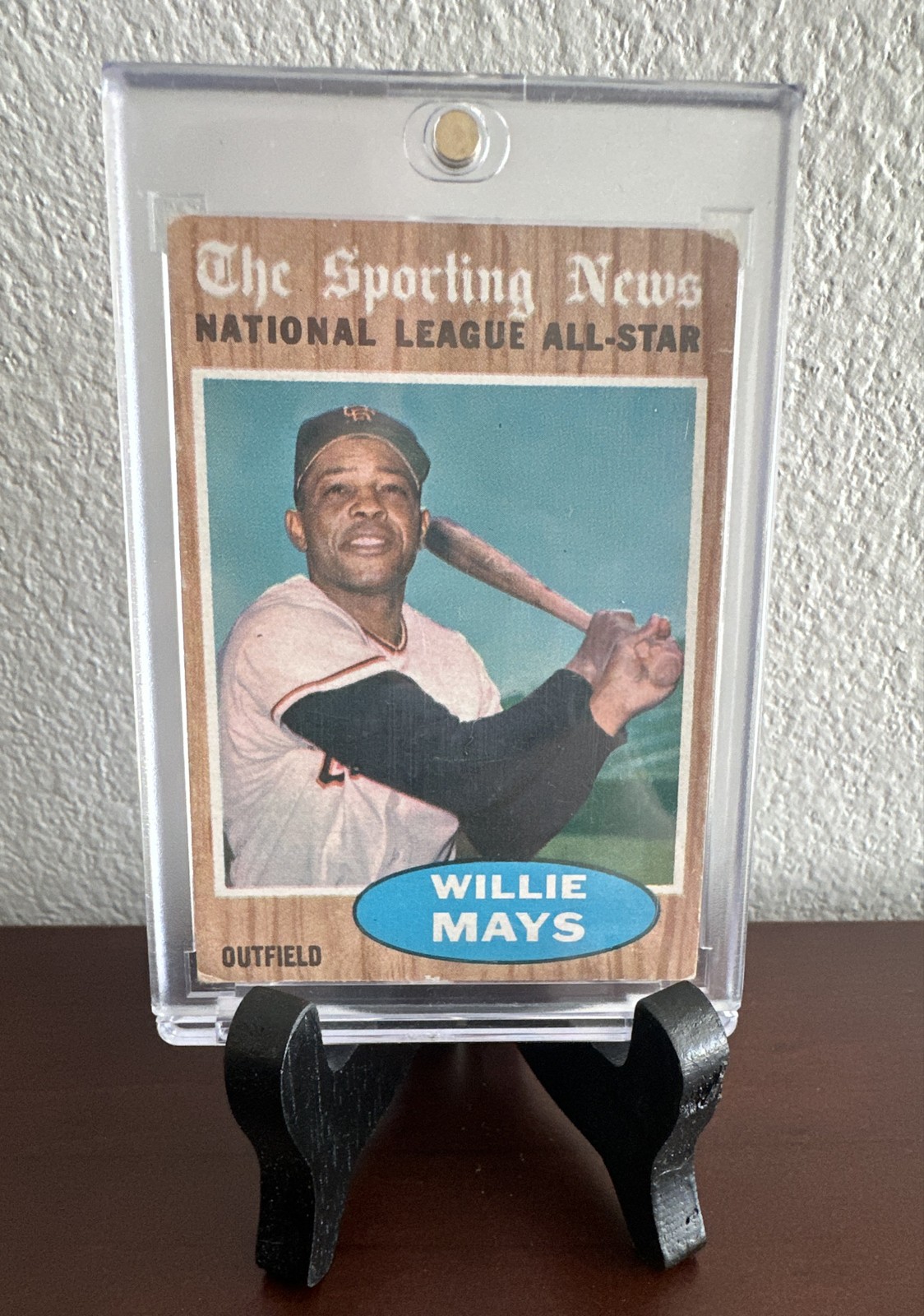1962 Topps – All-Star Willie Mays #395 All-Star