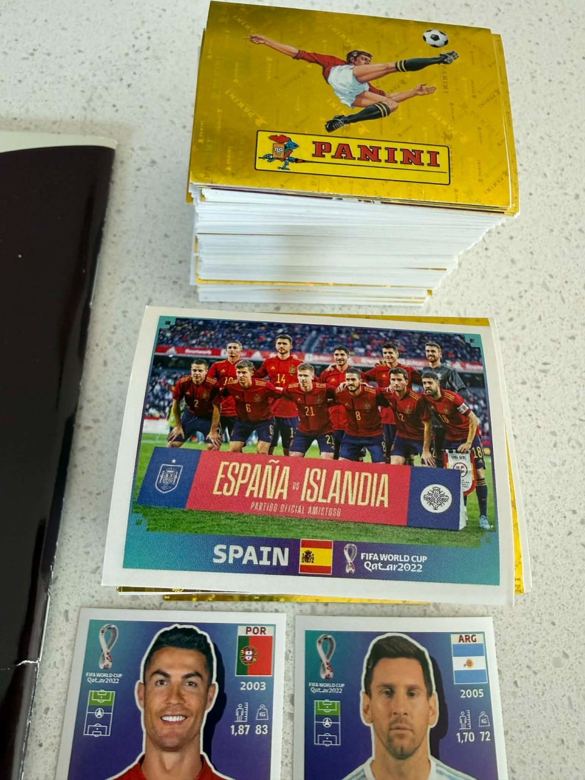 Panini FIFA World Cup Qatar 2022 complete set 670 Stickers White Border + album