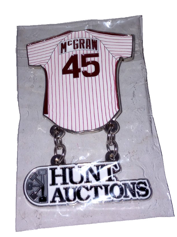 Philadelphia Phillies Tug McGraw Metal Pin – All Star Game – Hunt Auctions – New