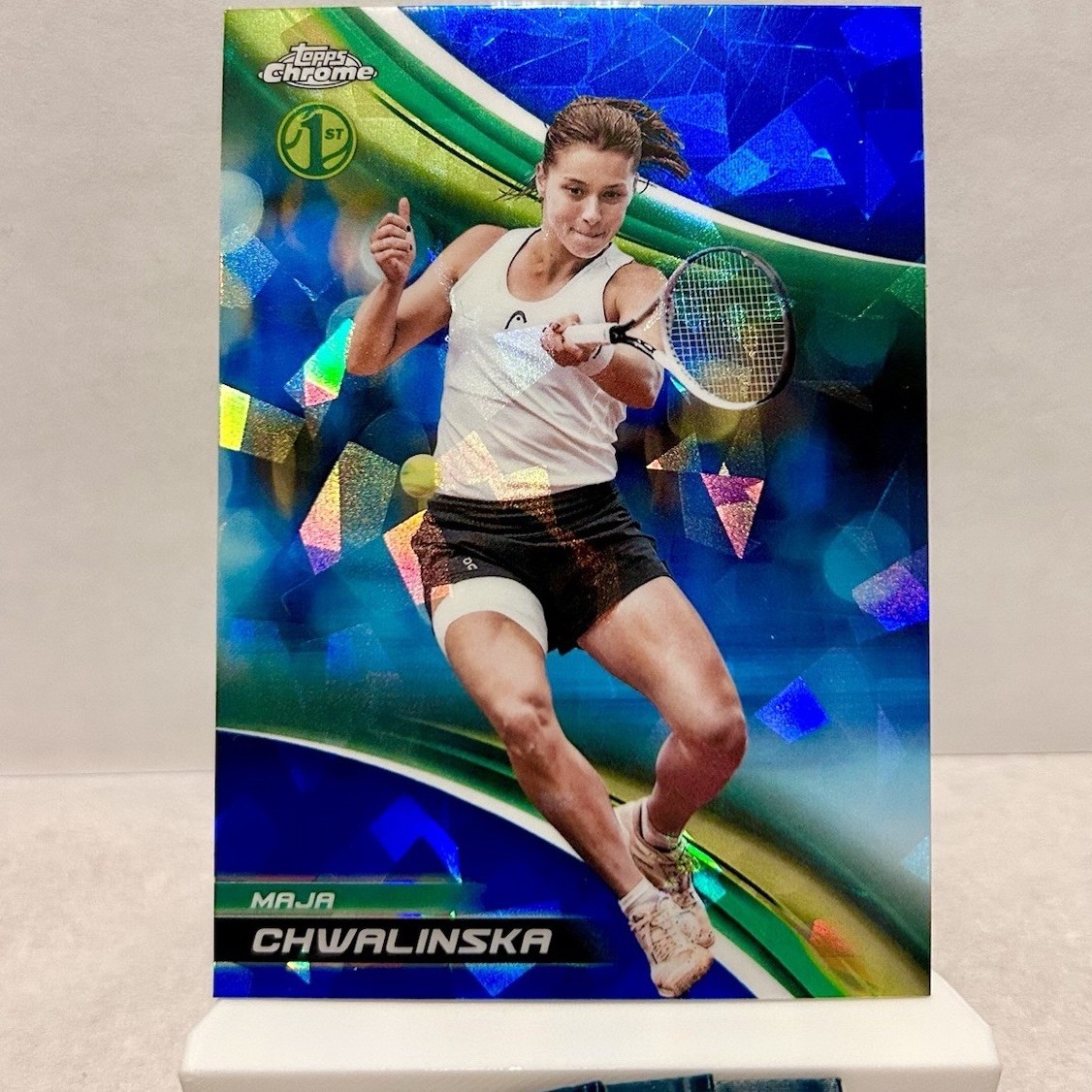 Topps Chrome Sapphire Edition 2025 Maja Chwalinska #192 1st RC French Open