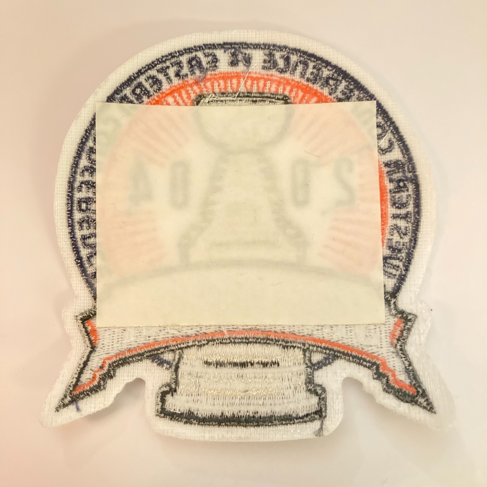 2004 STANLEY CUP FINAL Official NHL Embroidered Iron-On Jersey Sleeve Logo Patch