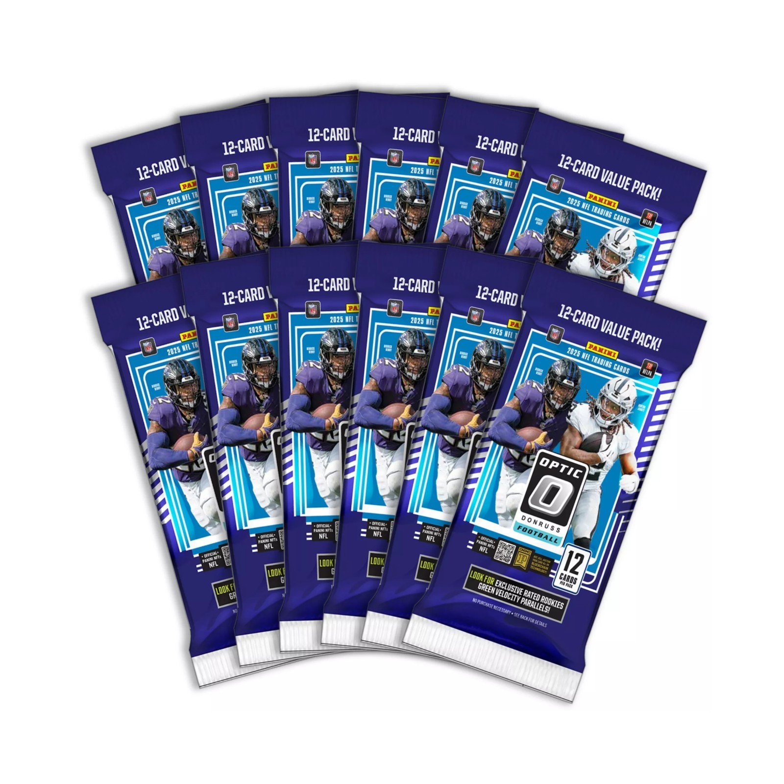 2025 Panini Donruss Optic Football Fat Pack Value Box | Sealed | Volume Discount