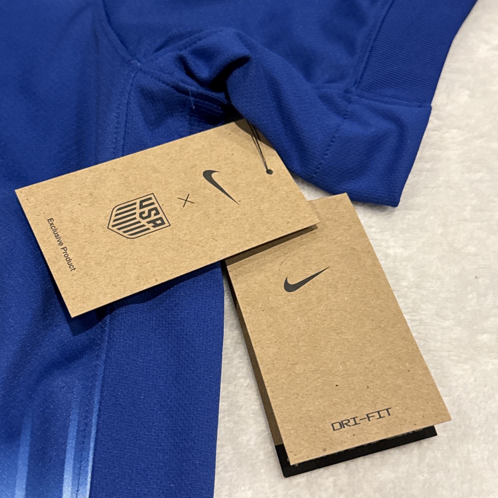 2024 Nike Men’s United States Away Blue Soccer Jersey Large L US USMNT USA