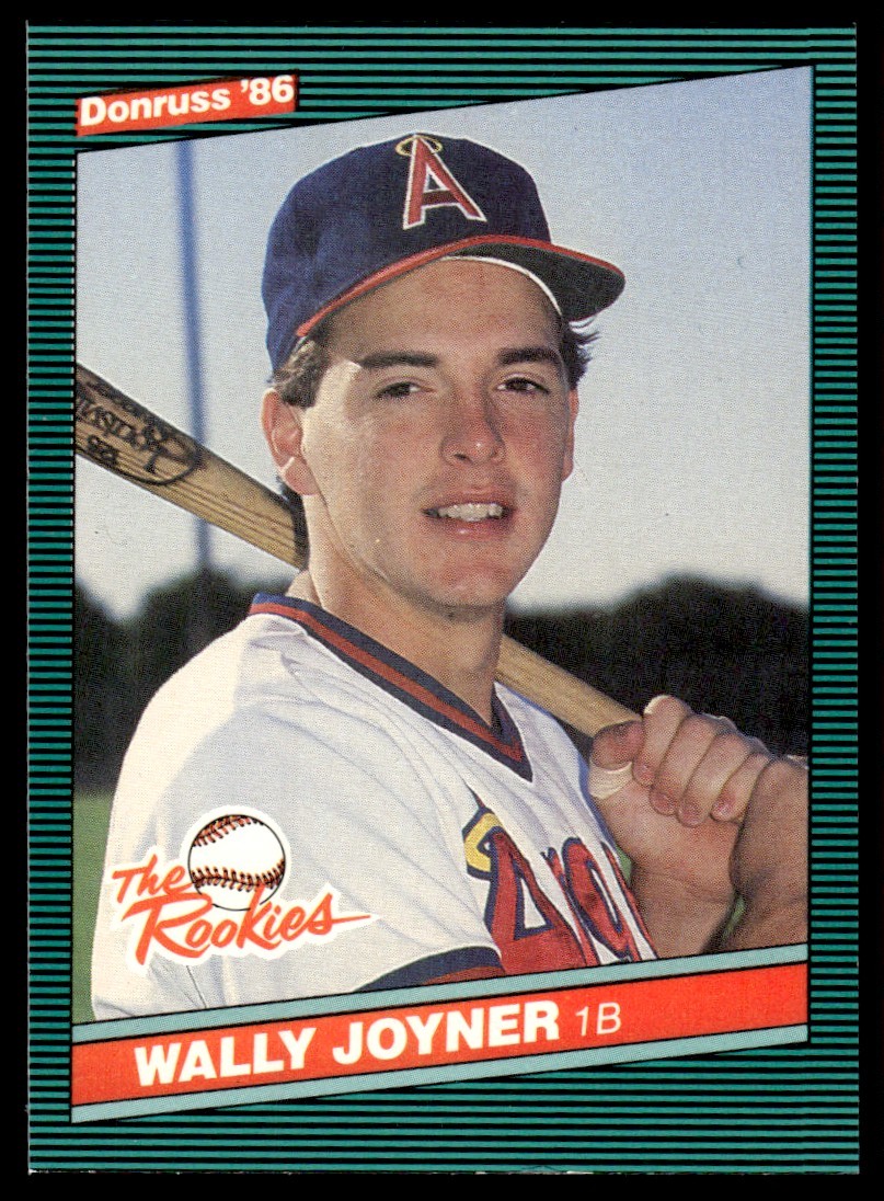 1986 Donruss The Rookies Wally Joyner #1