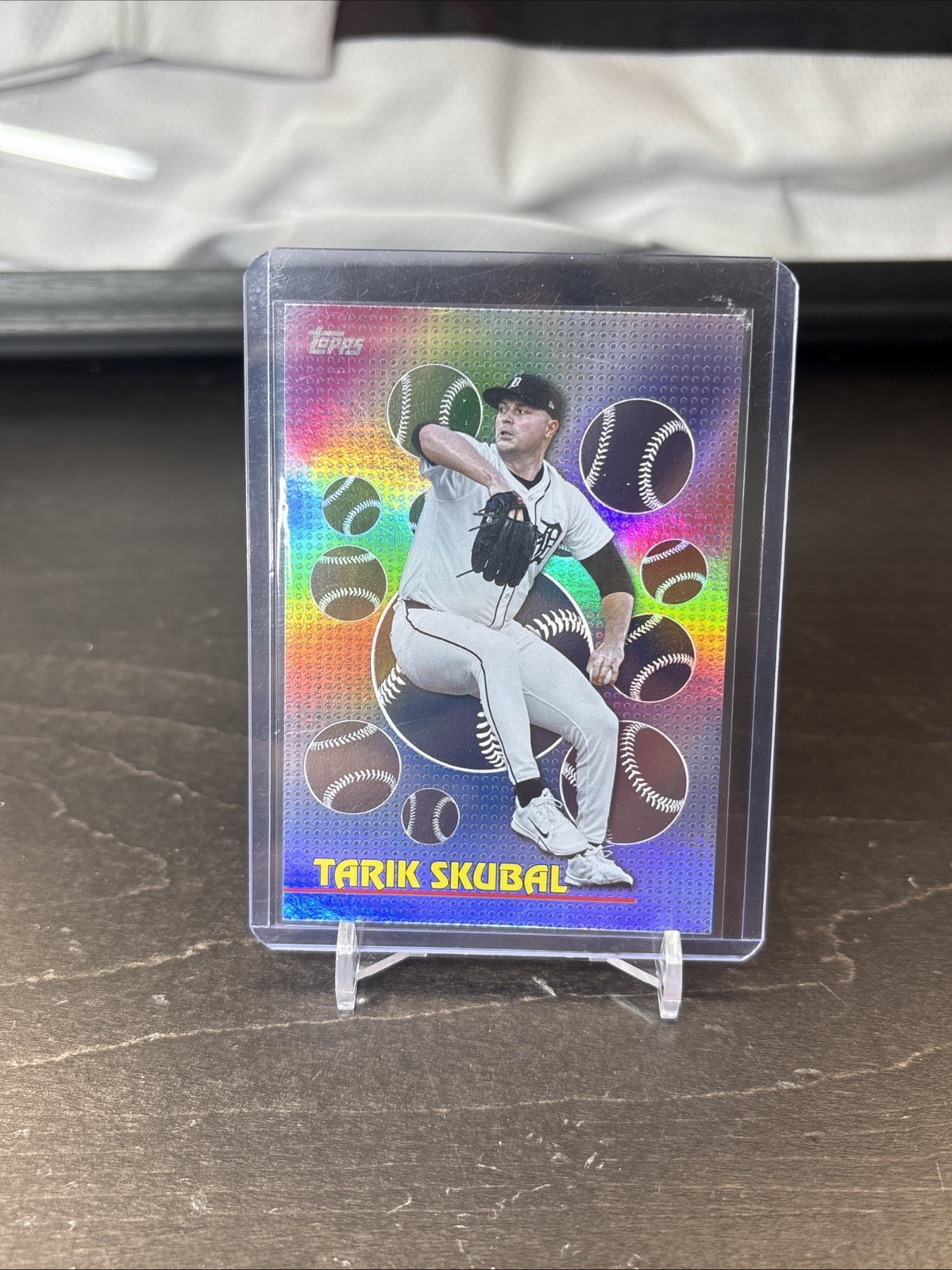 ⚾ Tarik Skubal 2026 Topps Titans of the Game TOG-27 Rainbow Foil Tigers NRMT