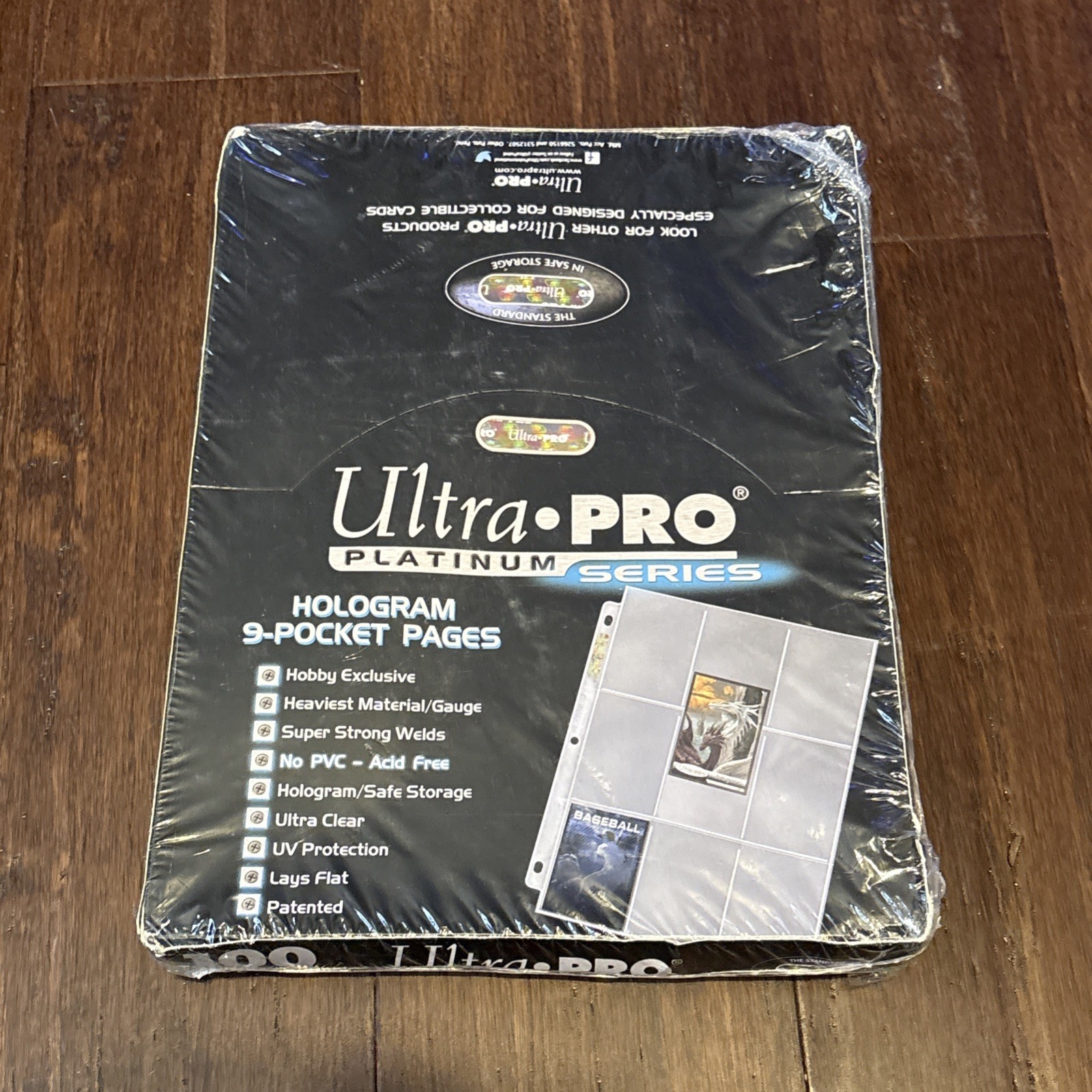 Ultra Pro UP209D-1 9 Pocket Trading Card Pages – 100 Pages