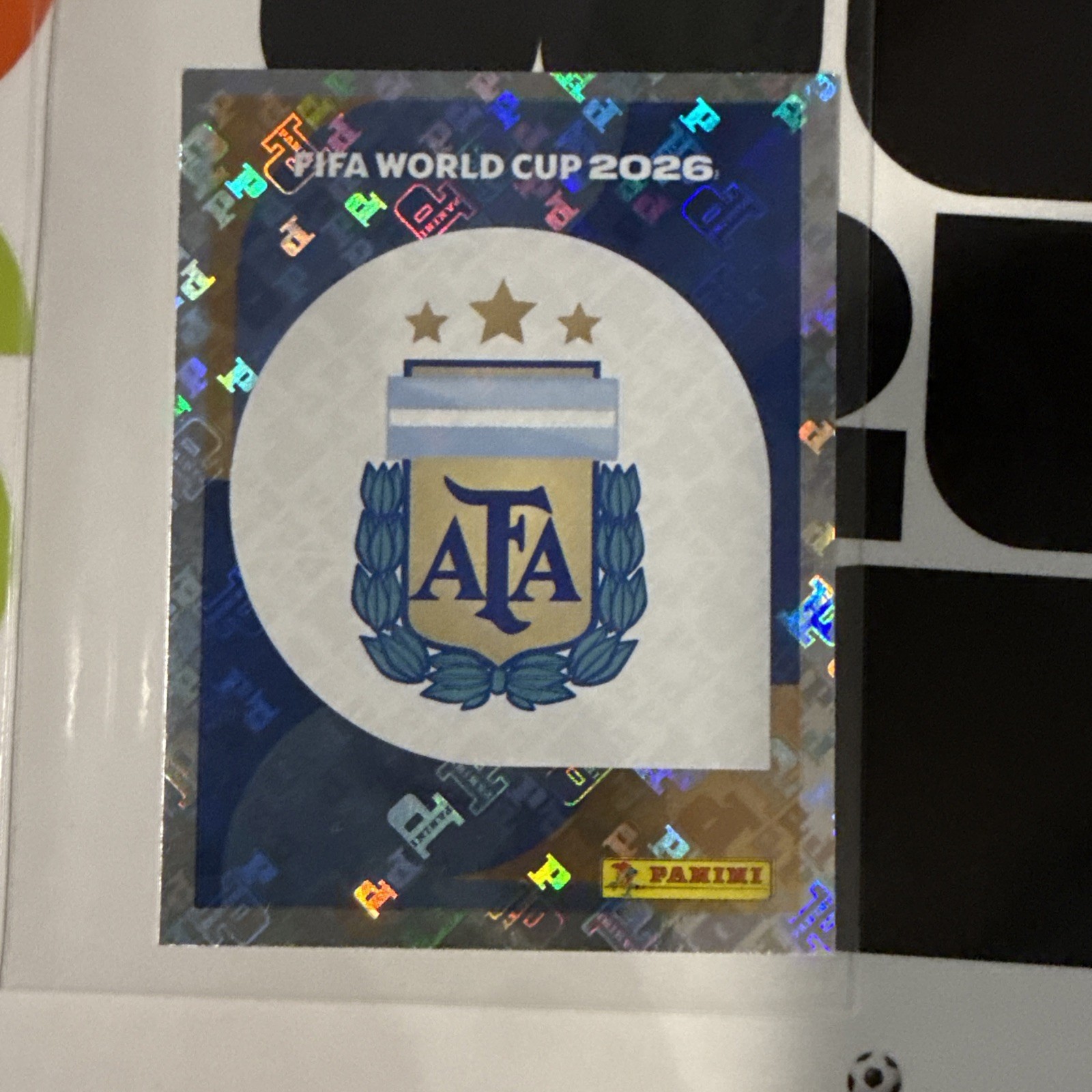 Panini FIFA WC 2026 Stickers-Exclusive Gold Crumple-ARG Argentina- Pick Yours