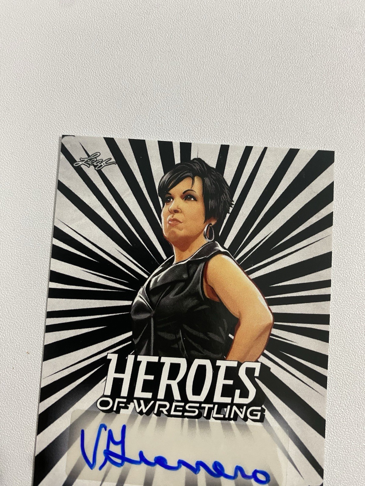 2023 Leaf Heroes of Wrestling Vickie Guerrero Autograph Auto White