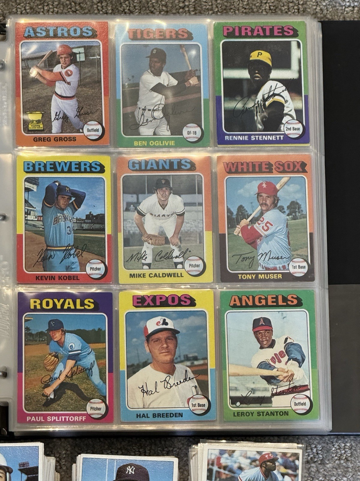 Vintage 1970s Topps Baseball Lot of Mystery Packs Mantle, Mays, Aaron, Yaz, Rose