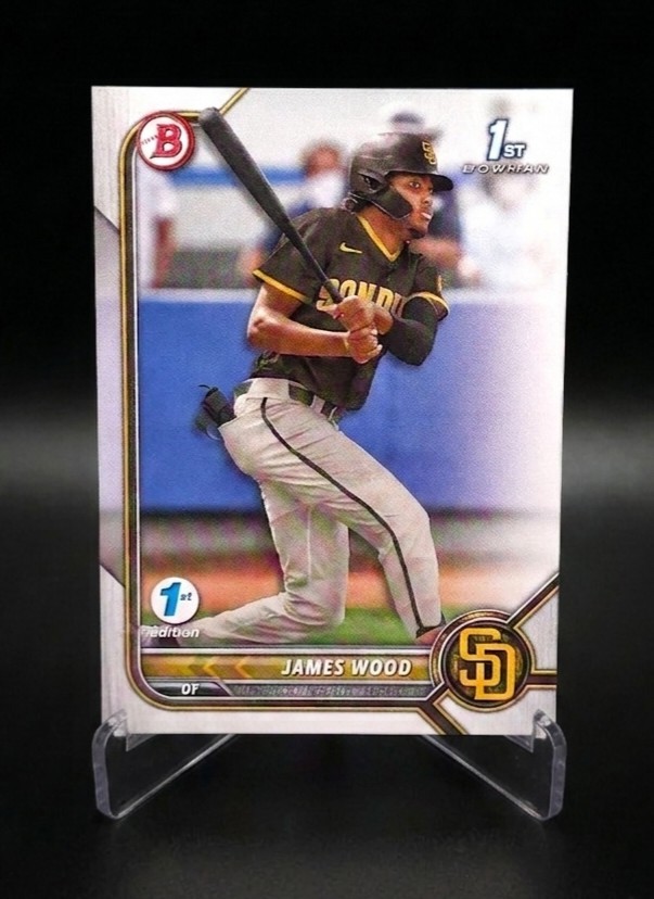 Topps 2022 Bowman 1st Edition James Wood Padres #BPPF-108 1st Bowman Rookie